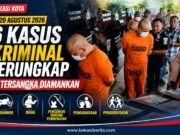 Polres Metro Bekasi Kota Ungkap Enam Kasus Kriminal Menonjol, 11 Tersangka Diamankan