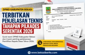 DPMD Kabupaten Bekasi Terbitkan Penjelasan Teknis Tahapan Pilkades Serentak 2026