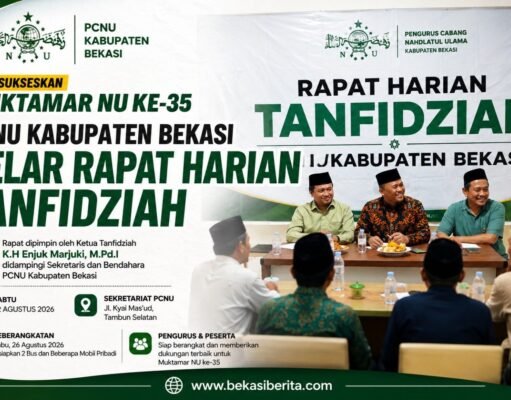 PCNU Kabupaten Bekasi Matangkan Persiapan Muktamar NU ke-35