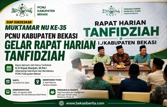 PCNU Kabupaten Bekasi Matangkan Persiapan Muktamar NU ke-35
