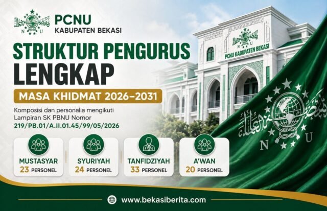 PCNU Kabupaten Bekasi Perkuat Khidmah melalui Kepengurusan Masa Khidmat 2026–2031