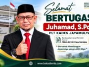Juhamad, S.Pd Resmi Jalankan Tugas sebagai PLT Kades Jayamulya, Siap Layani Masyarakat Juhamad, S.Pd Resmi Jalankan Tugas sebagai PLT Kades Jayamulya, Siap Layani Masyarakat